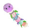 Musikalische Stofftiere, Plüsch-Raupenspielzeug, Baby-Rasselspielzeug, interaktives Stofftier, weiches Plüschtier für Babys, Baby-Entwicklungsspielzeug, buntes Rasselspielzeug, Plüschspielzeug,
