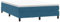 vidaXL Boxspringbett ohne Matratze Dunkelblau 160x220 cm Samt, Bett, Bettgestell, Doppelbett, Schlafzimmermöbel, Bettrahmen, Samtbett, Polsterbett