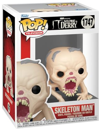 Funko POP! TV: IT - Welcome To Derry - Skeleton Man | Official Horror Merch - Collectable Vinyl Figurine for Shelf Display - Birthday Gift Idea for Fans and Collectors