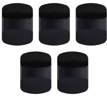 5pcs Top Magnetic Slider Block for YETI, Plastic Cup Magslider Replacement Parts Compatible with YETI Tumbler Water Bottle Lid 10 oz, 14 oz, 16 oz, 20 oz, 26 oz, 30 oz (Black)