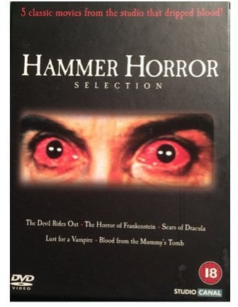 Hammer Horror Selection: Blood From The Mummy's Tomb / Devil Rides Out / Horror Of Frankenstein / Lust For A Vampire / Scars of Dracula [DVD]