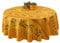 Provence-Tischdecke Olivette Jaune, rund ca. 160 cm, Antitache, abwischbar Gelb