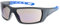 Caterpillar Planer 108-AS Safety Glasses, Grey/Blue, Blue Lens