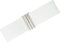 Ro Rox Florence Vintage Breiter Elastischer 50er Jahre Retro Krankenschwester Gürtel - Weiß (M)