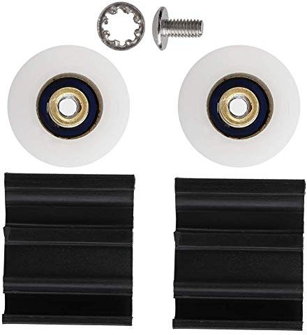 Tyenaza Gewächshaus-Türrad 22mm Türrad-Ersatz-Kits Gewächshaus-Türrad-Ersatz-Kits mit Gewächshaus-Teilen für Hallen Gewächshaus-Türrolle