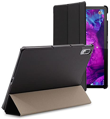 ebestStar - Cover per Lenovo Tab P11 Pro, Custodia Protezione Flip Magnetica, Slim Case Sottile Pelle PU, Nero