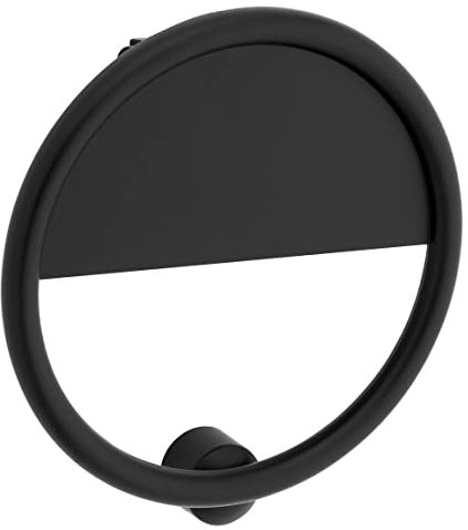 National Hardware N336-700 Cooper Heurtoir de porte, 11,4 cm, noir mat