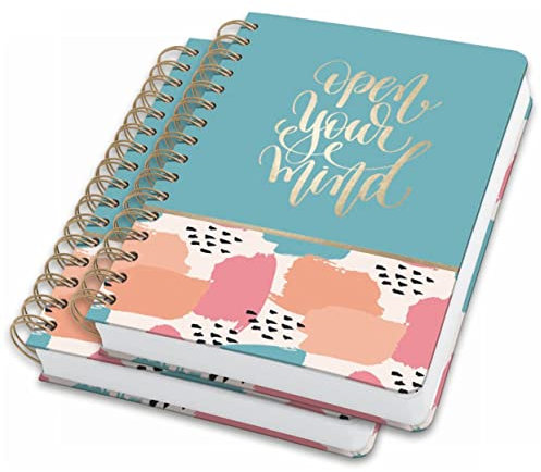 SIGEL JN611/2 Spiralblock A5 dotted, Notizblock Bullet Journal Jolie, 120 g/m², dickes 120g Papier, 240 Seiten, vegan, aus nachhaltigem Papier hergestellt