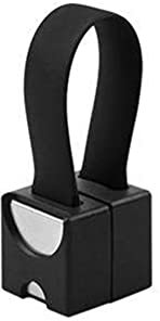 Portable Phone Charger Emergency Quick Charger Battery with Micro USB/USB-C/for Apple Connectors for Universal Phone Powered by 2pcs AA Batteries (Black,Micro USB+Type-c)