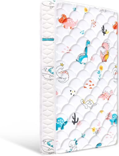 Ours à bulles Hochwertige Schaumstoff Matratze 60x120, Hochwertiger Weicher Mikrofaserstoff - Hypoallergen, 6 cm Starke Und Weiche Kindermatratze, Ungiftige Babymatratze Nach Öko-Tex Standard 100.