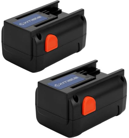 Exmate Lot de 2 batteries 18 V 3,5 Ah pour Gardena 8835 8835-20 8835-U 8839 8839-20 8839-U