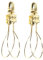 UPKOCH Lampenschirm-adapter Glühbirnen-clip-set Gold Beleuchtungszubehör Lampenteile Klemmadapter Für Tisch- Und Stehlampen