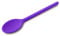 Zeal Silicone Nonstick Cooking Spoon, Perfect for Baking, Mixing and Stirring, 25cm Kitchen Spoon (Purple)