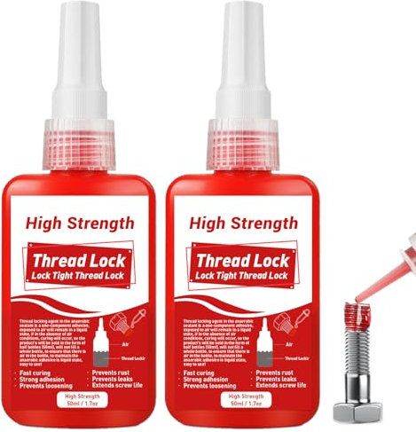 schraubensicherung hochfest, 100ml schraubenkleber, schraubensicherung hochfest zum Sichern und Abdichten von Muttern, Bolzen, stabil und rostfrei