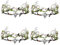 PRETYZOOM 4 Stück Rattan Girlande Elfen Cosplay Stirnband Haarschmuck Elfen Haar Accessoires Party Kostüm Stirnbänder Haar Accessoire Elfen Stirnband Für Frauen Blumenkrone
