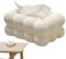 Taschentuchbox Bubble, Gesichtspapier Organizer Spender, Marshmallows Rechteckiger Taschentuchspender, Zuckerwatte Tissue Box, Marshmallows Örmige Taschentuchbox, Kreativ Kosmetiktücher Box