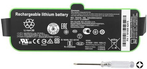New Robot Aspirapolvere Batteria Compatibile con iRobot Roomba 615 677 680 675 681 685 690 691 695 696 895 896 980 Robot Vacuum Cleaner 379639 379642 616398 Battery 14.4V 2600mAh