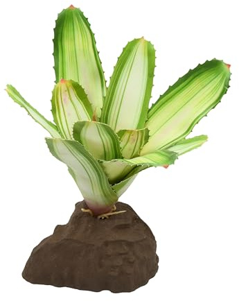 Lucky Reptile Scape it Easy - Bromelie Neoregelia weiß ca. 20 cm - Dekopflanze für Terrarien