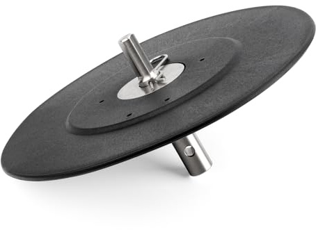 Ice Fishing Auger Drill Adapter - for Eskimo, for Strikemaster, for Mora 1/2 inch Drill Chuck, 9.1 Auger Stopper Disc Ice Auger Drill Bit Attachment Plate to Prevent Auger from Falling into Ice Cave