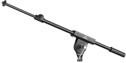 NEEWER Microphone Boom Arm for Mic Stand, Aluminum Compact Portable, MS041 | Lightweight Telescopic Extension Pole, 1/4 Screw, 3/8 Spigot for Universal Mics Adapter Mount Accessories, Max Load 3.3 lb