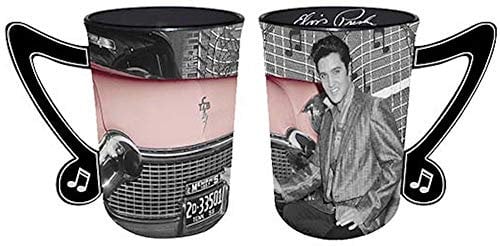 Midsouth Products Elvis Presley Tasse mit Musiknoten-Griff
