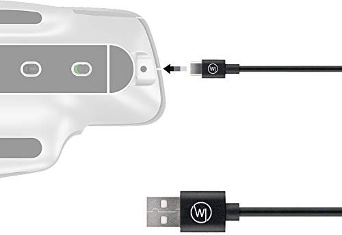 Wicked Chili Cavo di Ricarica USB C Compatibile con Logitech MX Master 3, MX Vertical Advanced, Keys Plus, Craft - Keyboard, USB C Wireless Mouse | Mobile & Tablet Cavo di Ricarica Rapida (1m) Nero