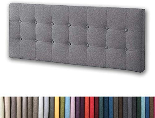 N / A Lesen Kissen Bett Rückenlehne Rückenkissen Ohne Kopfteil Weich Perfekt Zum Nachttisch Sofa Gepolstert Lendenwirbelsäule Abnehmbar Waschbar (Color : Dark Gray, Size : 150x5x60cm)