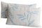 Lot de 2 oreillers en Rayonne dérivée de Bambou pour Dormir, rafraîchissants et déchiquetés en Mousse à mémoire de Forme réglable dérivée du Bambou avec Housse Amovible/Lavable (très Grand lit)