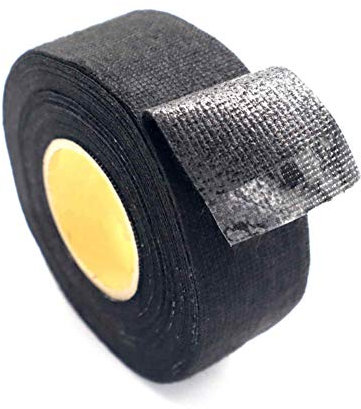 Hitzeschutzband Auto, 3CM X 25M IsolierbäNder Elektrikerband Klebeband WäRmeschutzband FüR Auto Und Motorrad Hitzeschutz, Hohe Temperatur und wasserdicht