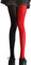VALICLUD Netzstrumpfhose Glitzer Clownstrumpfhose Für Damen Narr Cosplay Strumpfhose Damen Leggings Eng Farbe Oberschenkel Hohe Strümpfe Zweifarbige Leggings Clown-hose Fräulein Mode Jacke