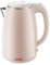FairUo Kettles,1.7L Double Wall Cool Touch Tea Kettle, 1800W Fast Boil Water Filter Kettle, Stainless Steel Water Boiler Coffee Kettle, Auto Shut off & Overheating Protection/Pink/20 * 20 * 25Cm