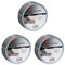 3M Formflexibles Universal-Gewebeklebeband 2904, 48mm x 50m, Silber - 1 Rolle (Packung mit 3)