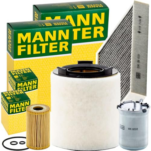 BandelOne enthält Mann Filter Inspektionspaket passend für 1.6TDI Polo 6R A1 Ibiza 4 Fabia