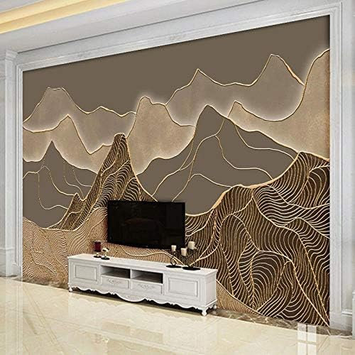 Verschneites Plateau Natur 3D Tapete Wandkunst Wohnzimmer Sofa Schlafzimmer Tv Hintergrund Heimdekoration Tapeten Wohnkultur Fototapete 3D Effekt Wohnzimmer Schlafzimmer Kinderzimmer-430cm×300cm