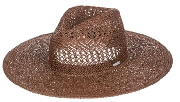 Roxy Sombrero de Paja para el Sol en la Playa Gorro, Cerveza de raíz, M para Mujer