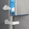GCRQ Cerraduras de Refrigerador para Seguridad Infantil, Cerraduras de Seguridad para Bebé, Utiliza Adhesivo 3M VHB, sin Herramientas ni Brocas(2 Piezas, Blanco)