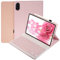 leleyo Case with Keyboard for Honor Pad X9 / X8Pro 11.5“ Smart Cover Magnetic with Removable Wireless Bluetooth Keyboard QWERTY for Pad X8 Pro / X9 11.5 Inch (Pink)