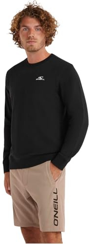O'Neill 2025 Männer Kleines Logo Crew Sweatshirt N2750013 - Black Out