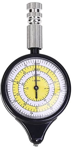 melairo Kartenmesser Karte Entfernungsmesser Entfernungsmesser Multifunktionskompass KrüMmungsmesser Outdoor Klettern Sport Karte Entfernungsmesser