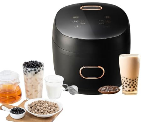 5L Pearl Pot Multifunktionaler vollautomatischer Pearl-Antihaft-Topf Intelligente Temperaturregelung Touch-Bedienfeld
