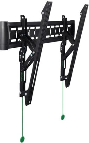 ROSHY TECH Tilt TV Wall Mount Bracket for Screens 32 to 85 Inches Flat and Curved TVs Full Motion, VESA 100x100mm 600x400mm