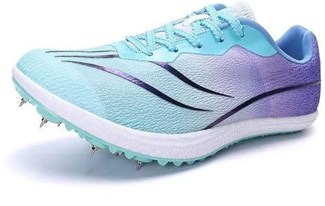 Zapatillas de Atletismo para Hombres y Mujeres, Zapatillas de 7 Clavos para Correr, Zapatillas de Deporte Ligeras y Transpirables para Correr