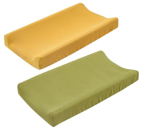 BESPORTBLE 2 Stck. Wickelauflagenbezug Für Babys Wasserdicht Wechseln Sie Pad Wickelunterlage Babywechslerabdeckungen Windelstisch Liner Windel Wechselt Mädchen Wechseln Ändern Baumwolle