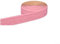 WheatThrive Adesivi per battiscopa in schiuma di cotone a prova di umidità, bordi decorativi da parete per miglioramento domestico (rosa)