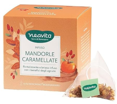 Infuso Mandorle Caramellate 15 Filtroscrigno da 2,5g