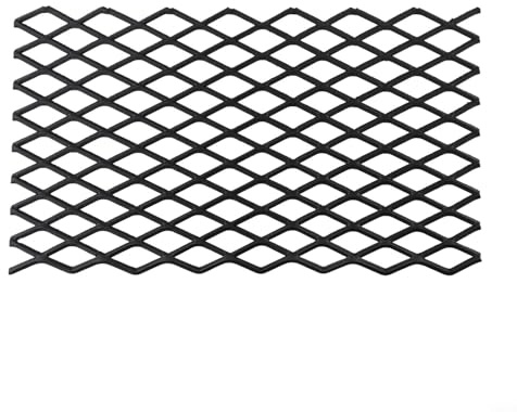 YJDOORPLAY Fireplace Grate Ember Retainer Mesh Steel Finish for Indoor Fireplaces and Outdoor Fire Pits Improved Ash Retention and Airflow Design to Maintain Steady Flames(7.5 * 11.8 Inch)