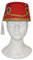 PARTY DISCOUNT NEU Hut Fez Deluxe, rot