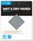 Simply WD3000 Wet & Dry Polishing Paper 3000 Grit, Pack of 25, 230mm x 280mm, Perfect for DIY Car Bodywork Repairs, Machine, Manual Sanding, Furniture and Home Improvement, Grau