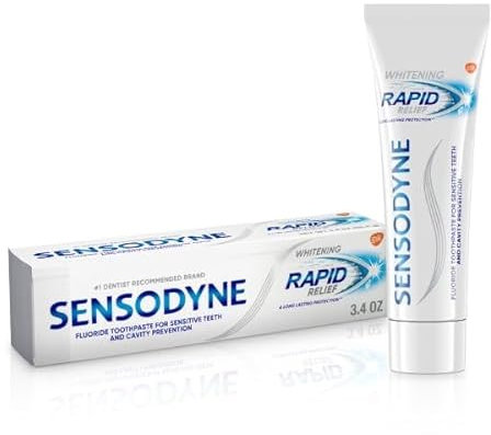 SENSODYNE 2 x Zahnpasta Rapid Relief Whitening - 75 ml