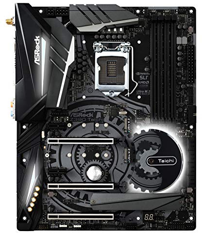 ASRock Z390 Taichi Mainboard, Socket 1151, RGB-LED Motherboard, ATX, mattschwarz